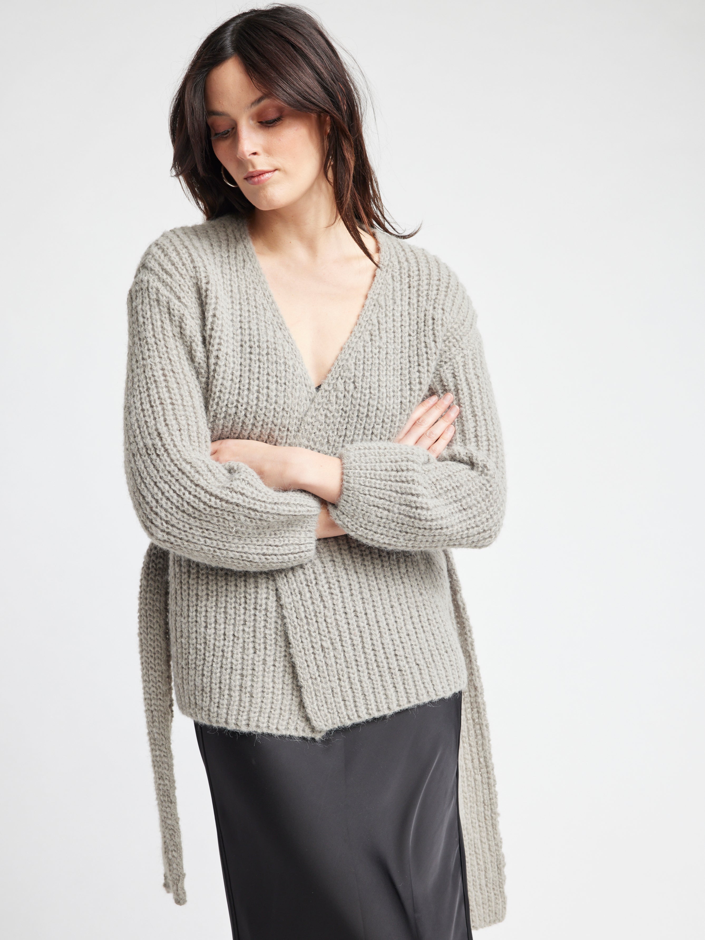 トップス TELFAR Cardigan Tahlia Ribbed Oversized Cardigan – Sugarlips